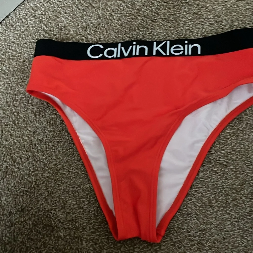 New Calvin Klein‎ High Waisted Bottom swim suits C3